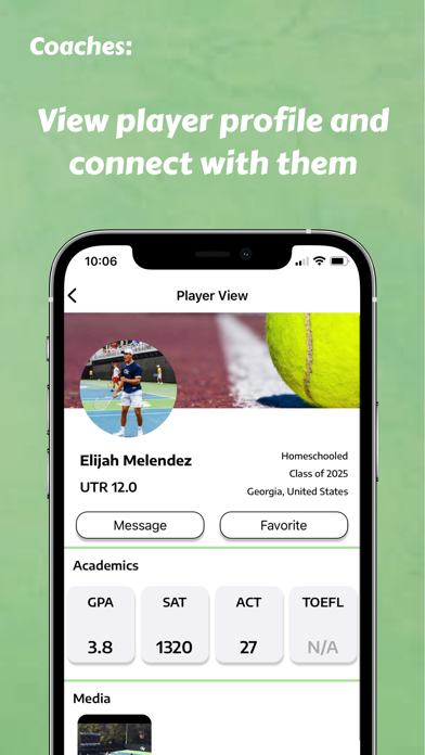 Prospect Tennis Screenshot