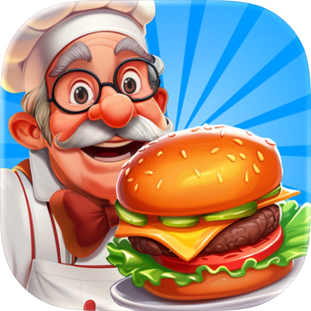 Apple App Store cover for World Chef Restaurant Games
