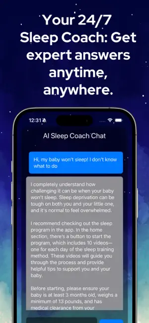Baby Needs to Sleep - AI Coach screenshot 1