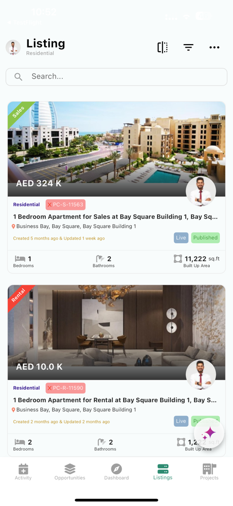 PropCRM UAE screenshot 2