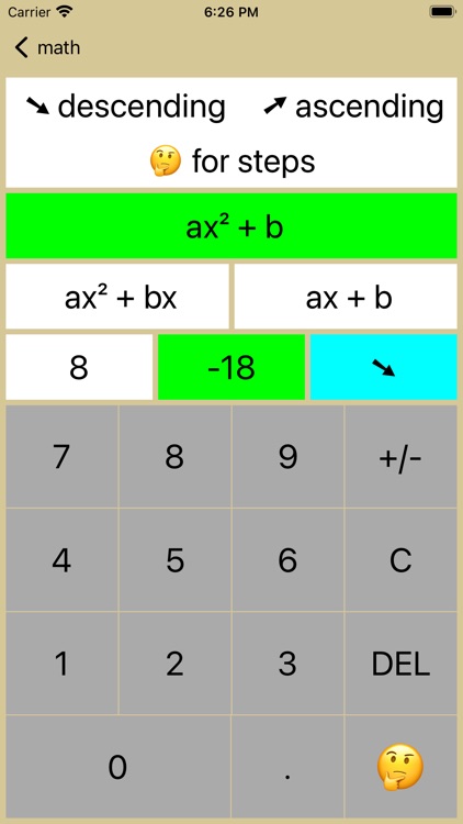 Quadratic Factoring screenshot-7