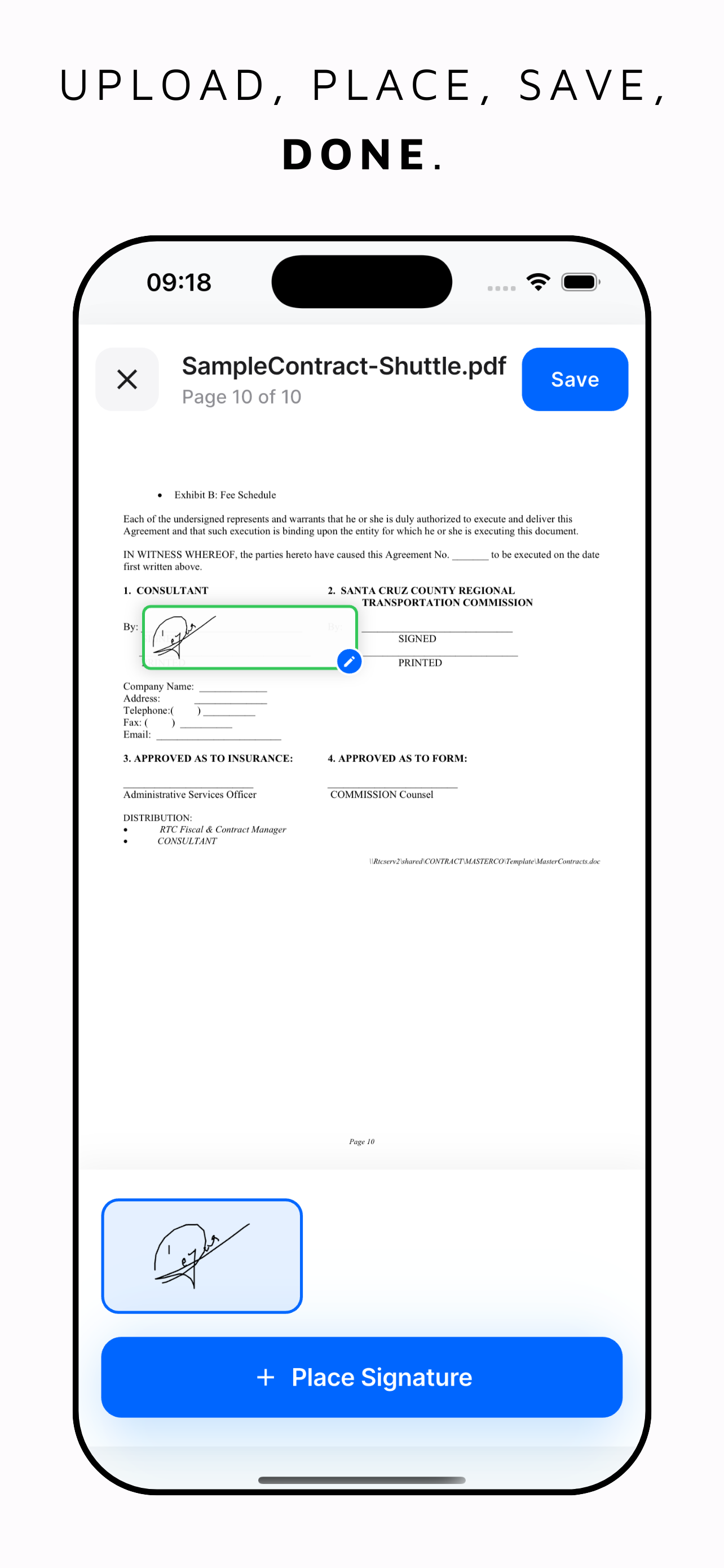 e Sign: PDF Signature screenshot 4