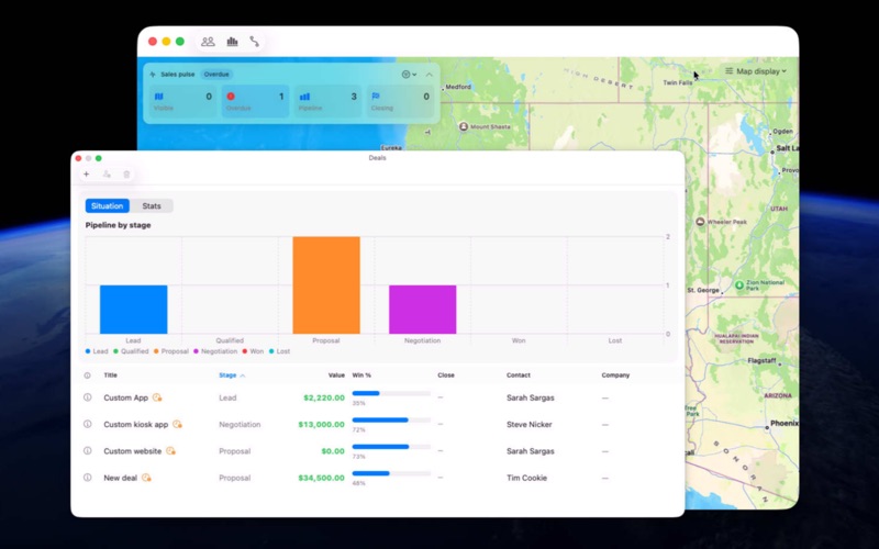 MapDesk screenshot