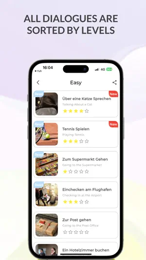 Learn German AI Conversations screenshot 3