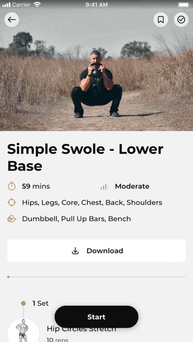 Wolf Pack Fit iPhone screenshot 5 - Health & Fitness app