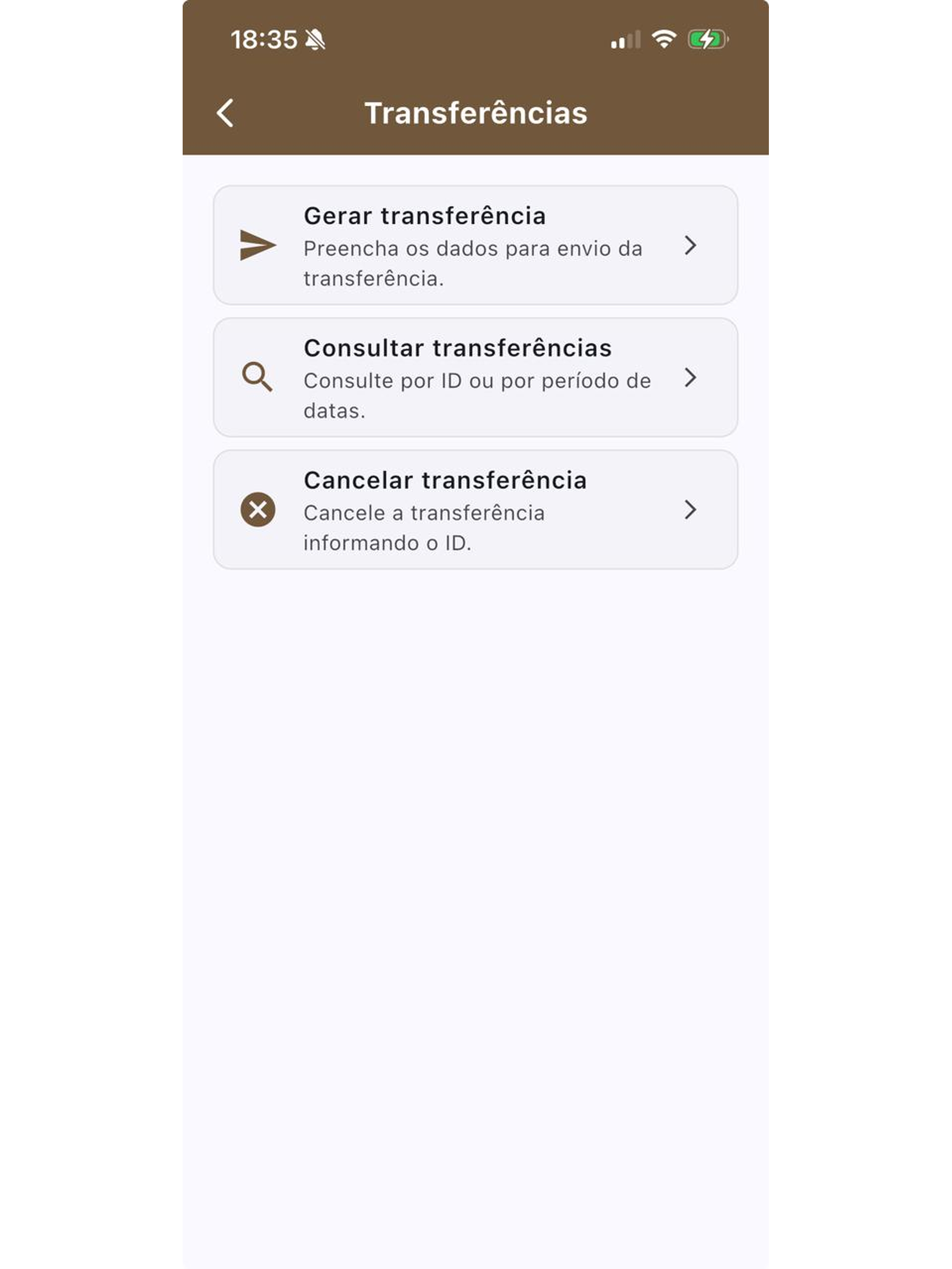 Rendimento Participações screenshot 13