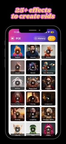 PiXVid: AI Video Generator Screenshot 3 of 3