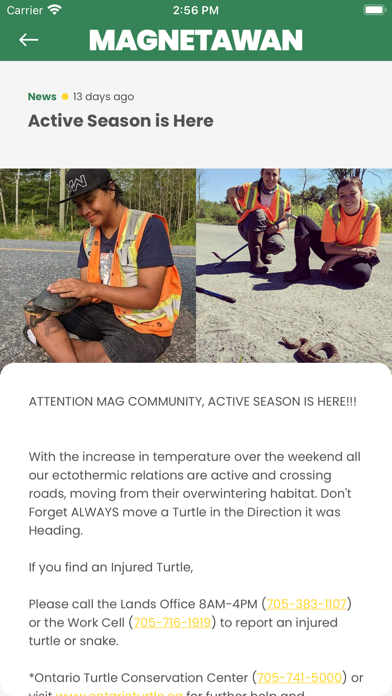 Magnetawan First Nation Screenshot