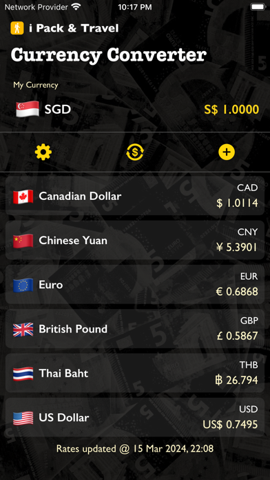 IPT Currency Screenshot