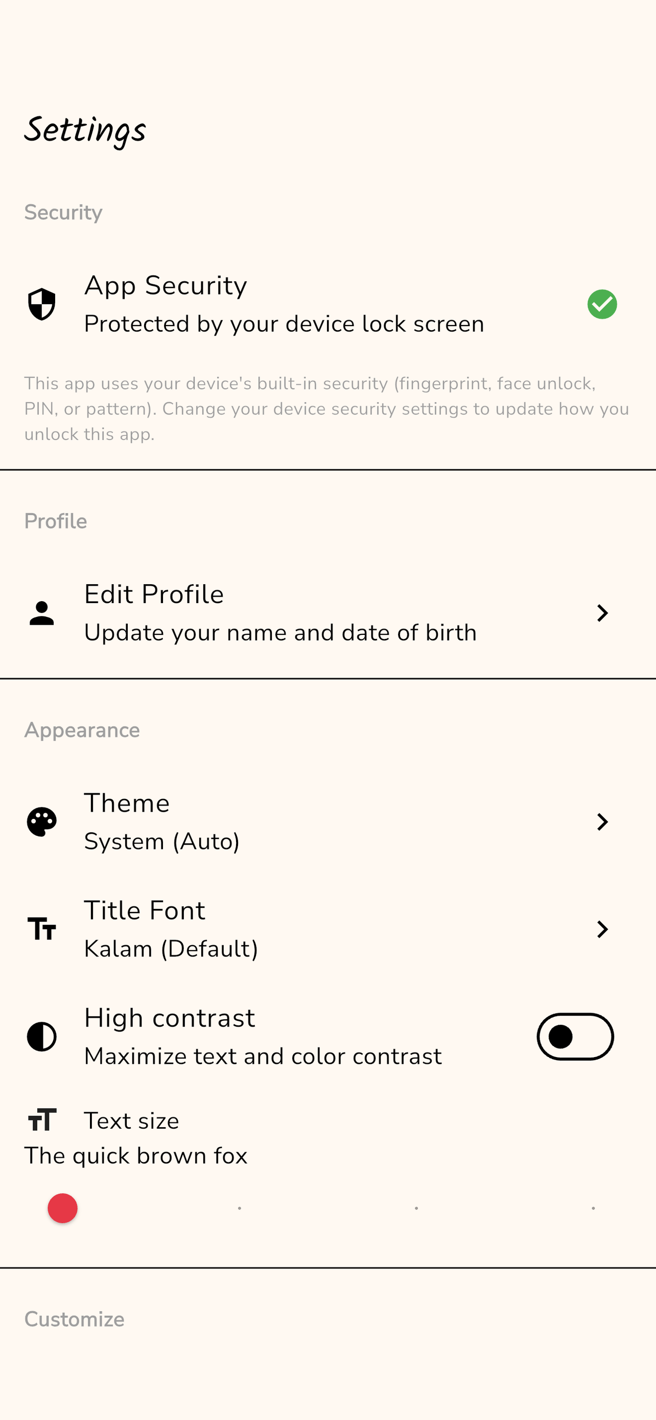 My Med Journal screenshot 8