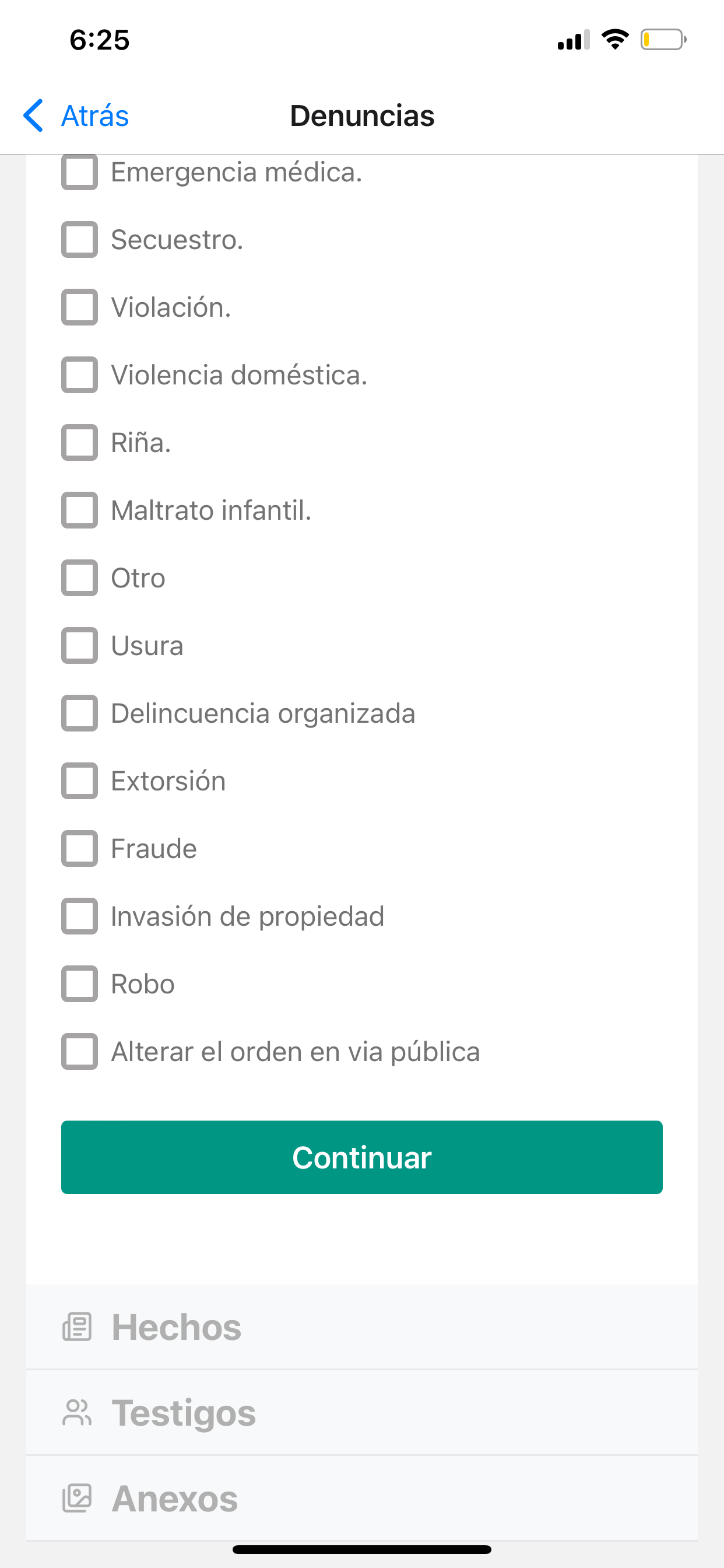 Denuncia Chiapas screenshot 6