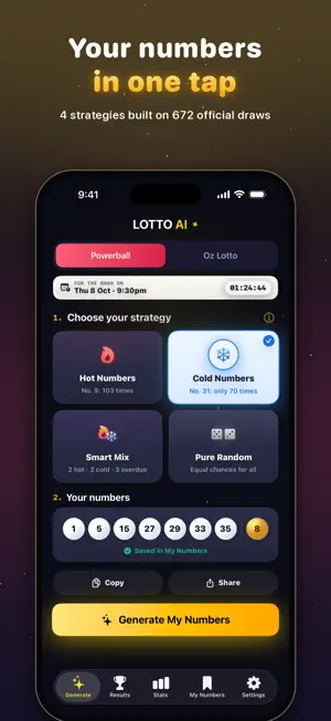 LOTTO AI AU screenshot 1