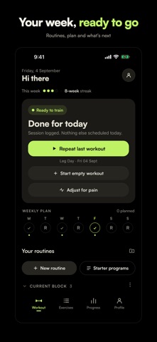 Solyd - Workout Tracker Screenshot 4 of 6