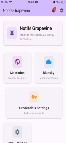 Notifs Grapevine Screenshot 1 of 4