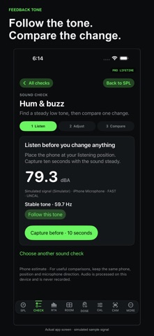 Decibel Meter & Sound Spectrum Screenshot 3 of 3