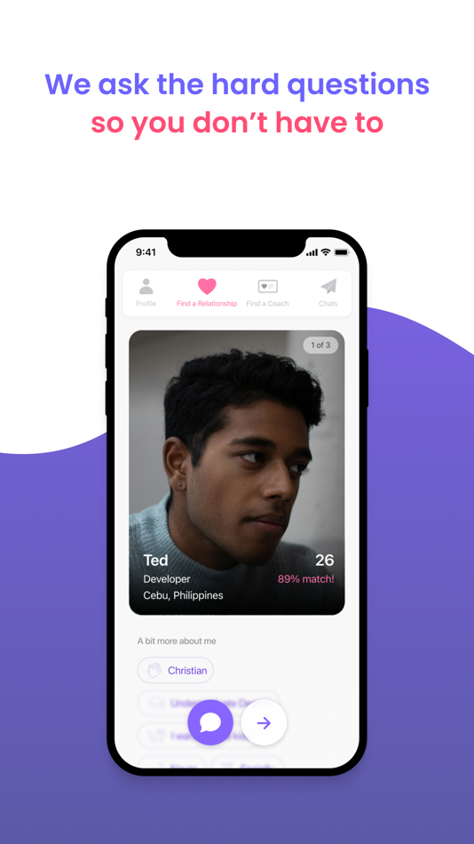 #2. Moji - The Relationship App (iOS) 由: Tim Vu