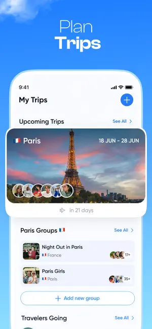 TripBFF - Solo Travel Friends iPhone screenshot 6