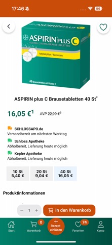 Schlossapo.de Screenshot 4 of 7