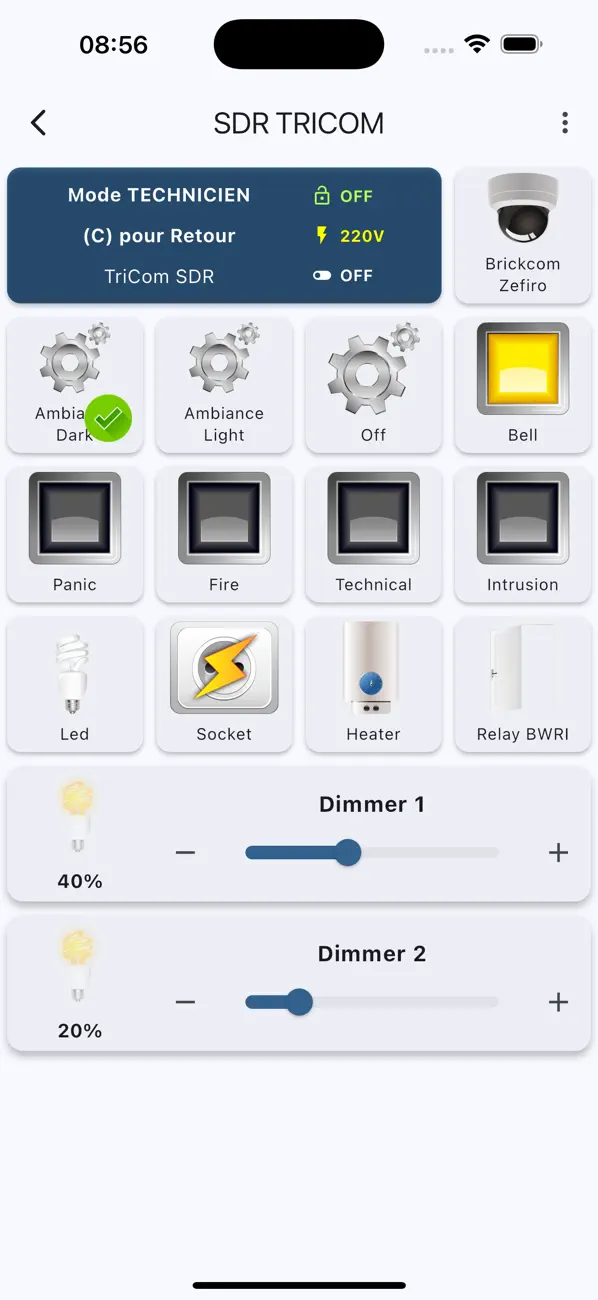 Screenshot #1 pour Home Anywhere Blue