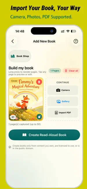 ReadPal: Picture Book Reader screenshot 2