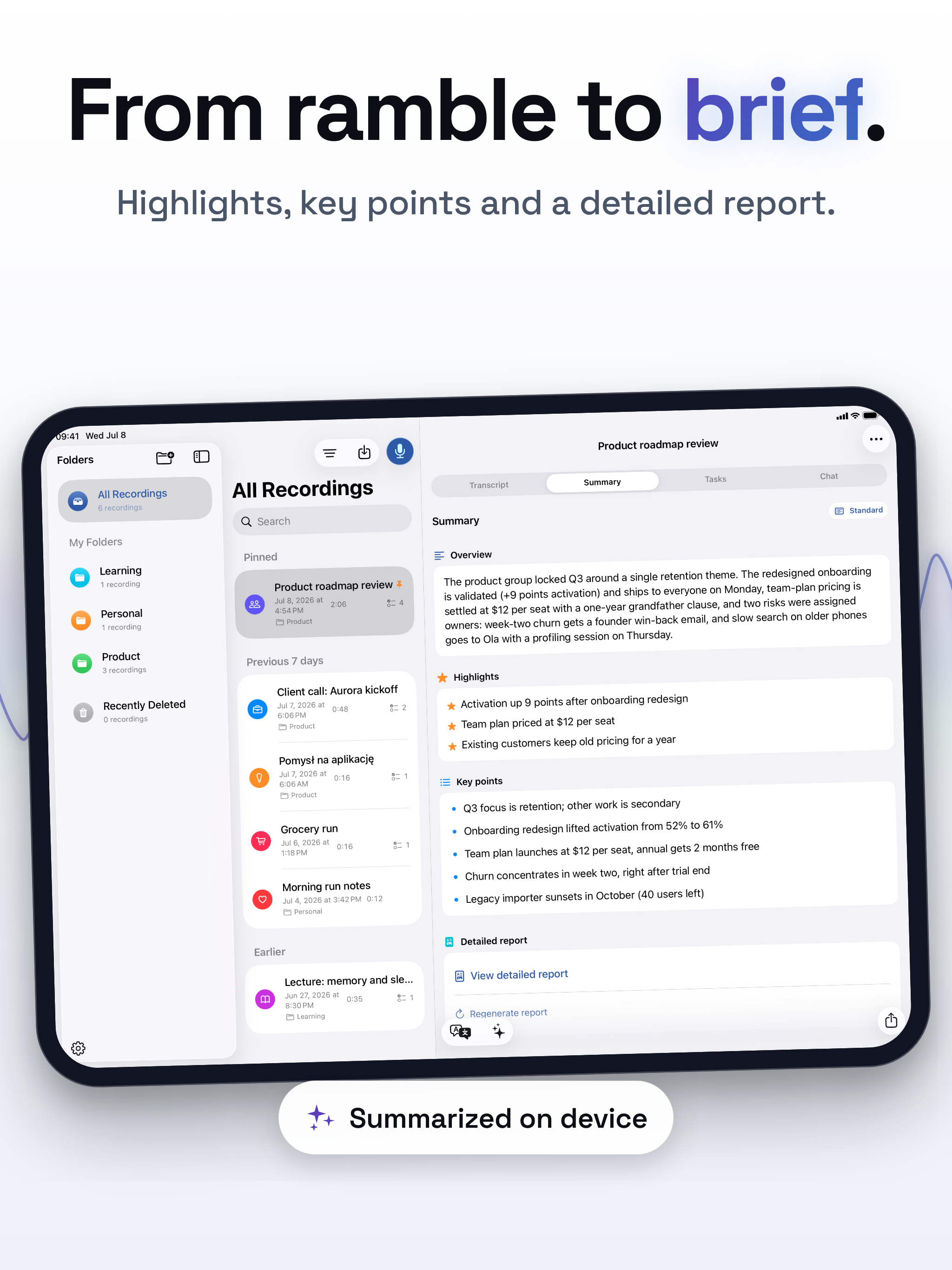 Murble: AI Voice Notes screenshot 9