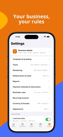 Billzy: Bills & Invoices Maker Screenshot 6 of 10