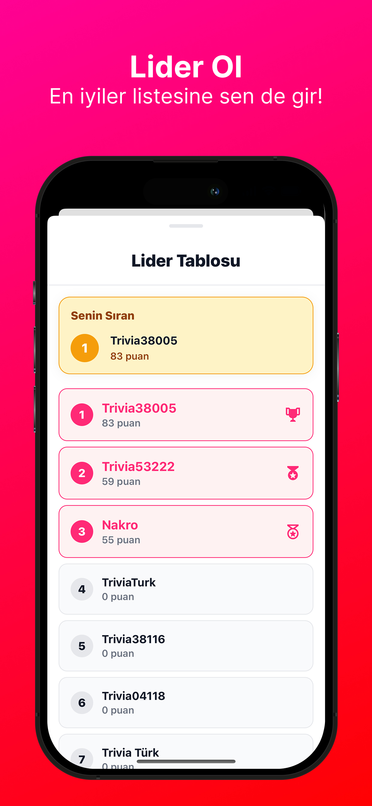 Trivia Türk