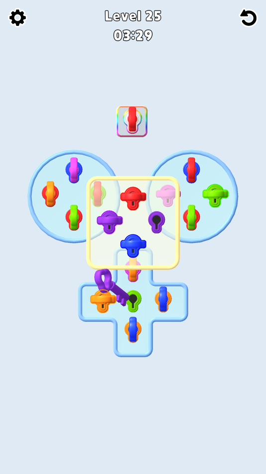 #2. Key Swap! (iOS) 由: Gybe Games