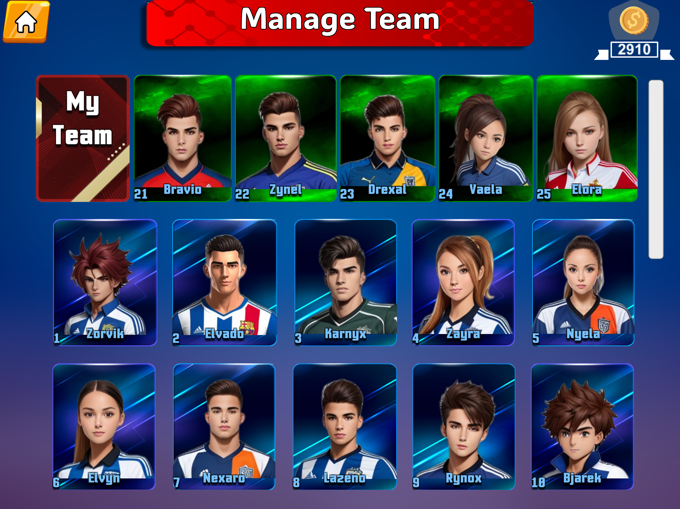 Flickin 3D - Soccer Stars screenshot 8