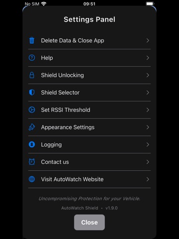 AutoWatch - Shield Unlocker iPad screenshot