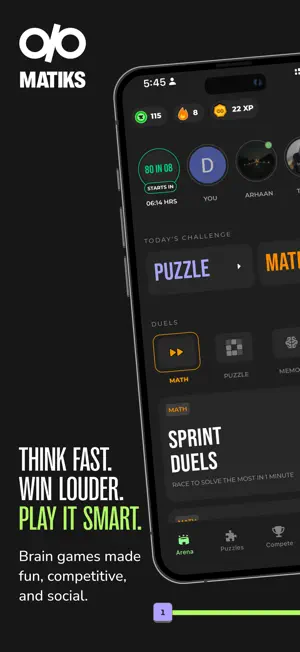 Matiks: Brain Games & Puzzles screenshot 1