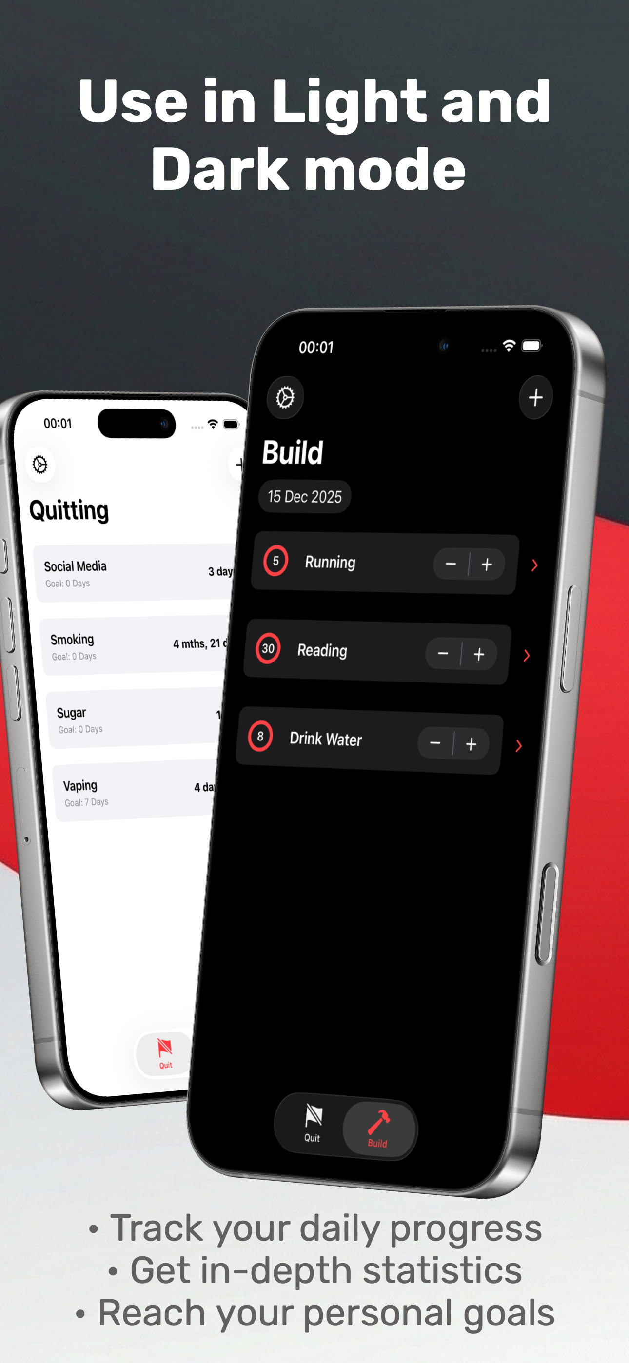 Quitter - Daily Habit Tracker