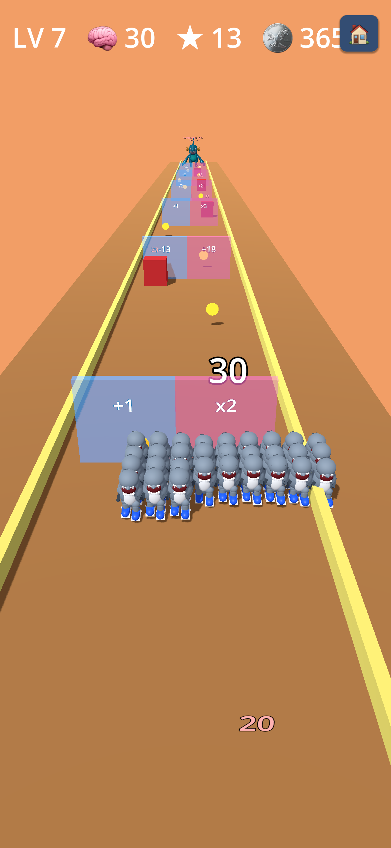 Italian Brainrot: Crowd Run screenshot 2