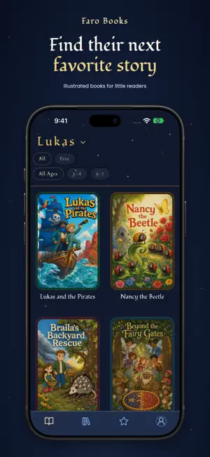 Faro: Kids Books & Read Along screenshot 2