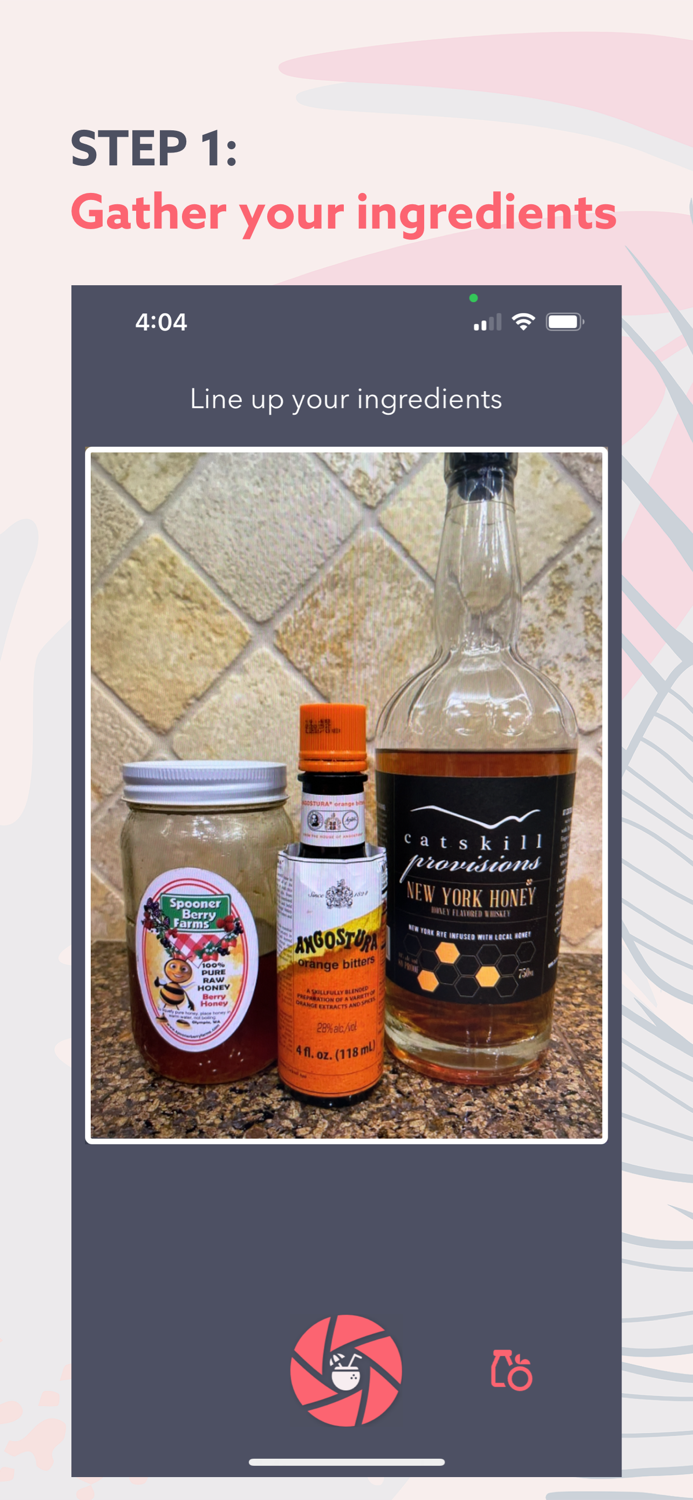 GlassEye - Cocktail Creator