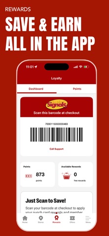 Signals Stores iPhone screenshot