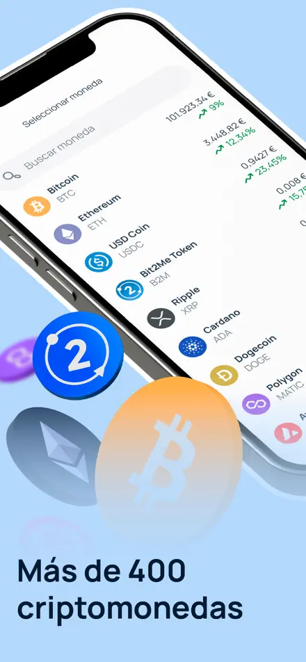 Bit2Me app screenshot 2