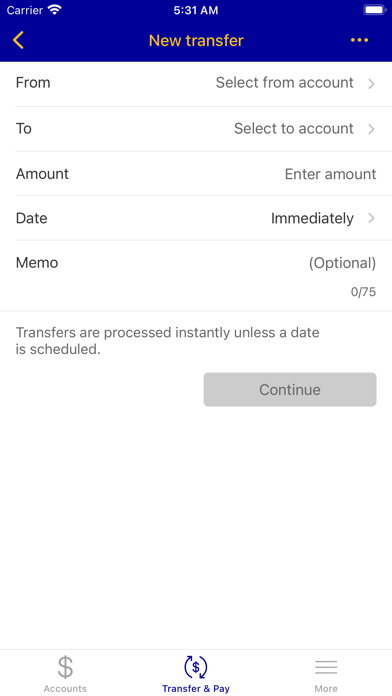 Golden Rule Community CU Screenshot