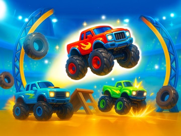Car Racing Games Monster Truck iPad screenshot