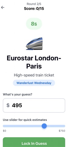 PriceGame screenshot