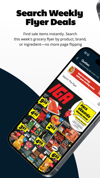 IGA: Grocery & rewards iPhone screenshot 5