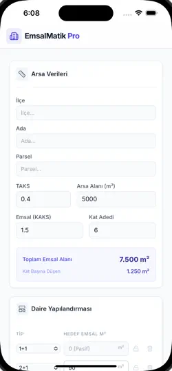 EmsalMatik iPhone Ekran Görüntüsü 1