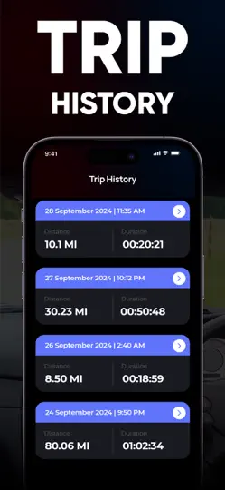 Скриншот GPS Speedometer- Speed Tracker на iPhone 4