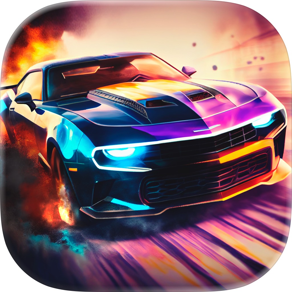 Apple App Store cover for Drag Racing: Street Car Game