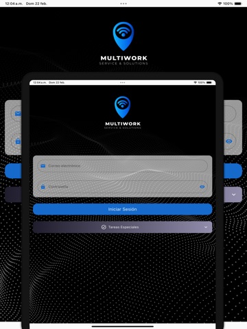 MultiWorkGPS iPad screenshot