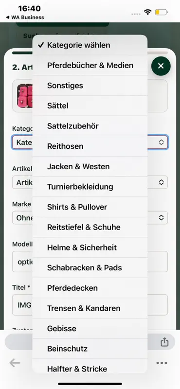 Pferdeflohmarkt screenshot 9 of 10