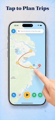RouteMova: Map Video Maker iPhone screenshot