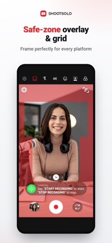 Shootsolo: Voice Video Camera screenshot