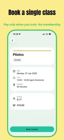 FlexDropin: Book Gym Classes screenshot