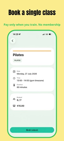 FlexDropin: Book Gym Classes Screenshot 2 of 8